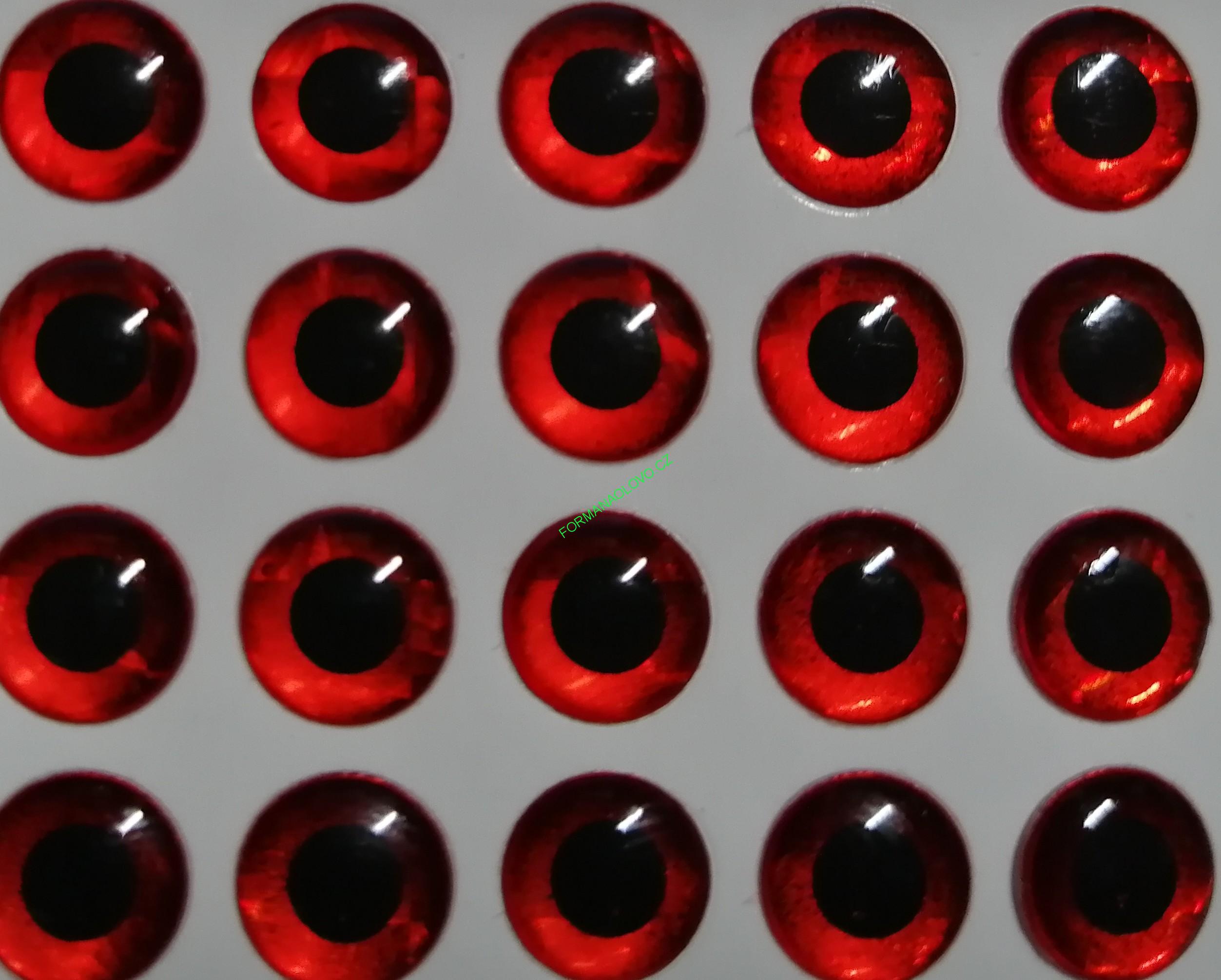 3D OČI 5MM