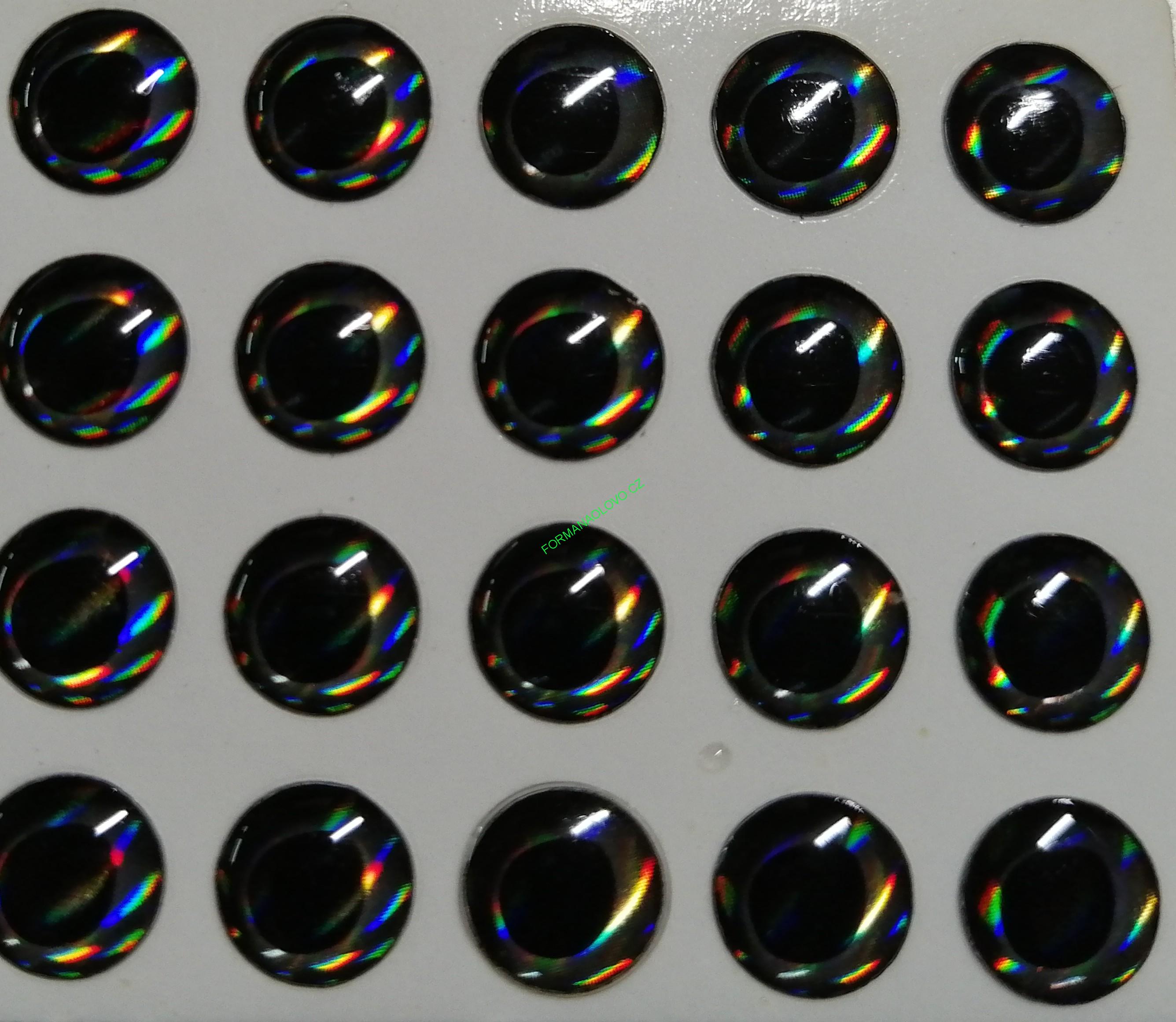 3D OČI 8MM