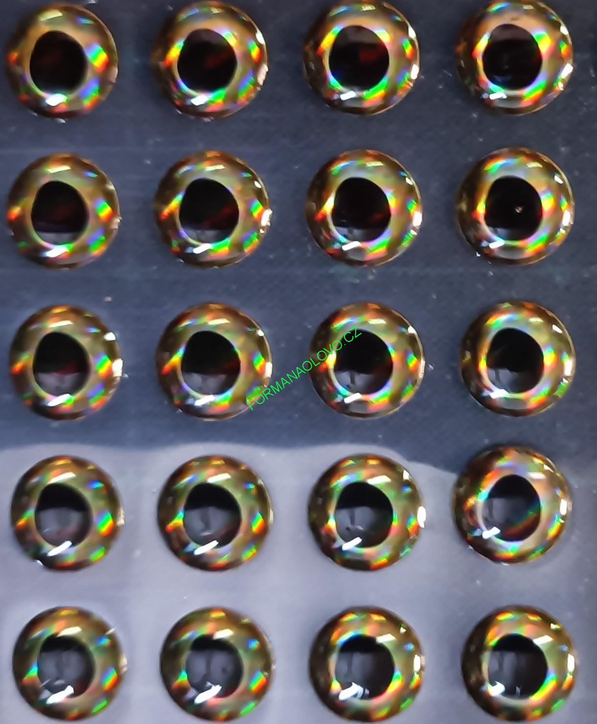 3D OČI 10MM