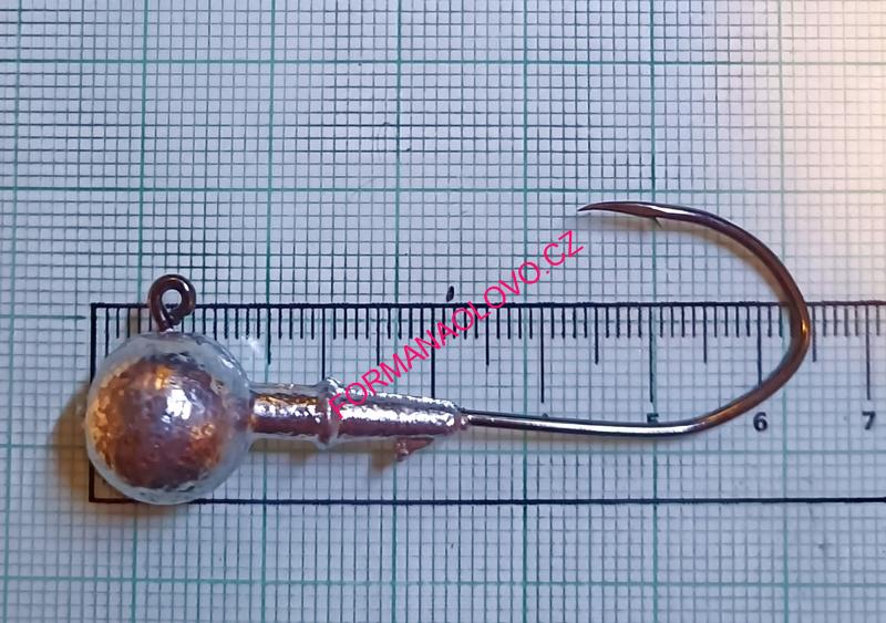 JIGOVÁ VLÁČECÍ HLAVA BARACUDA JIG 10G-2/0 5KS