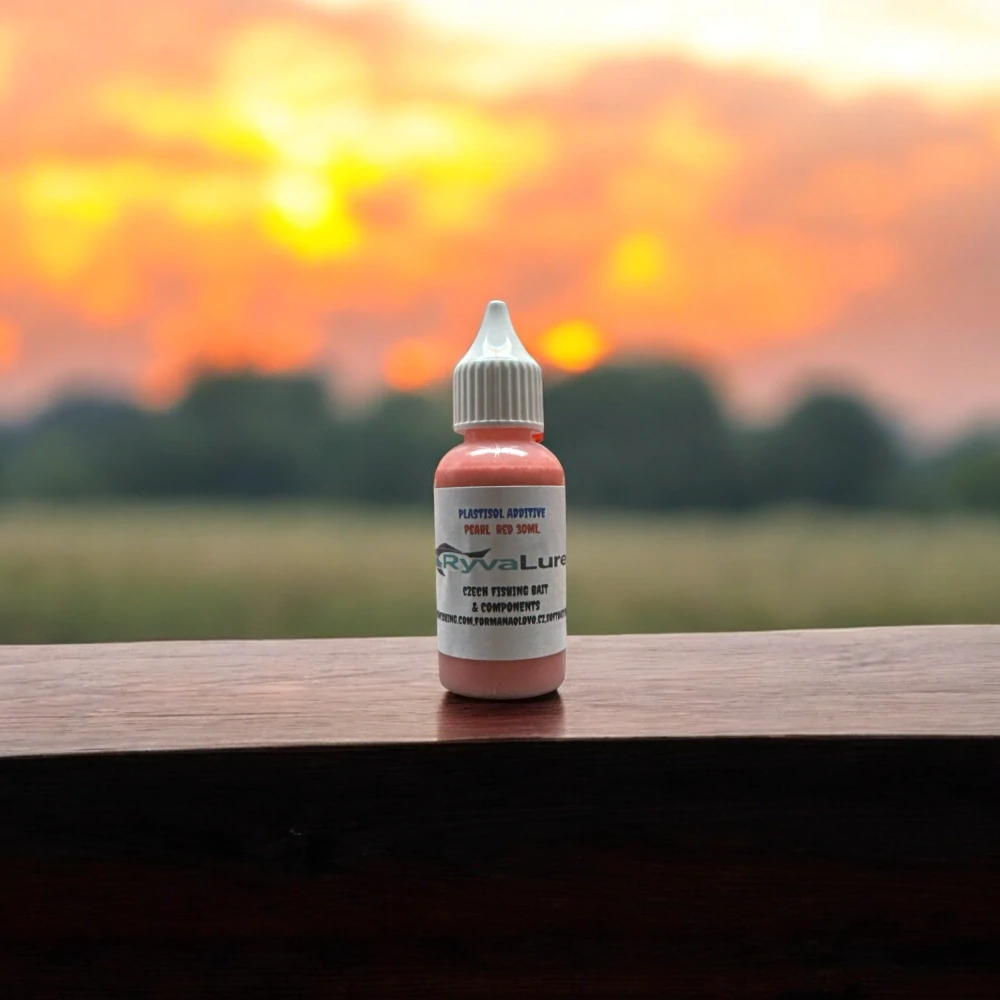 RYVALURES PLASTISOL COLOR PEARL RED 30ML.