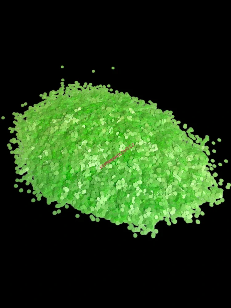 RyvaLures - Glitry UV Green 1,0mm 20g