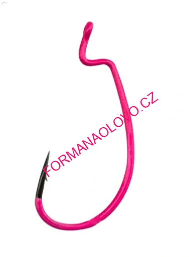 KUMHO - WORM OFFSET HOOKS LUMINOUS 4/0-5PCS