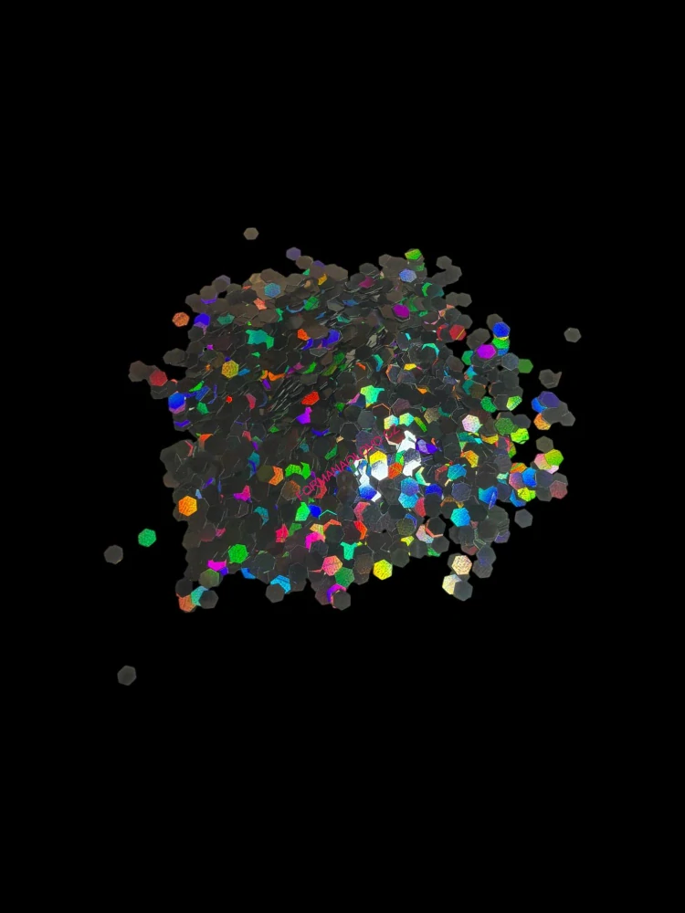RyvaLures glitter iridescent black 20g - 3,0mm