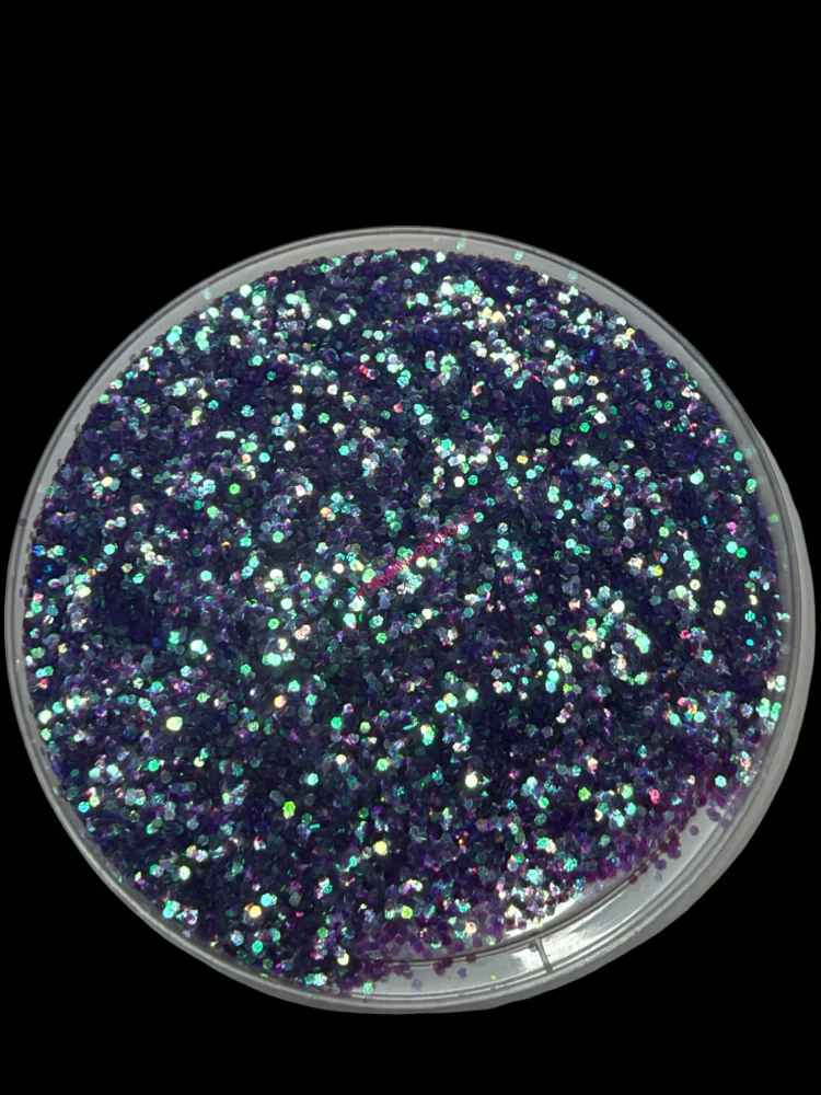 RyvaLures Glitter Iridescent Violet 1,0mm – 20g