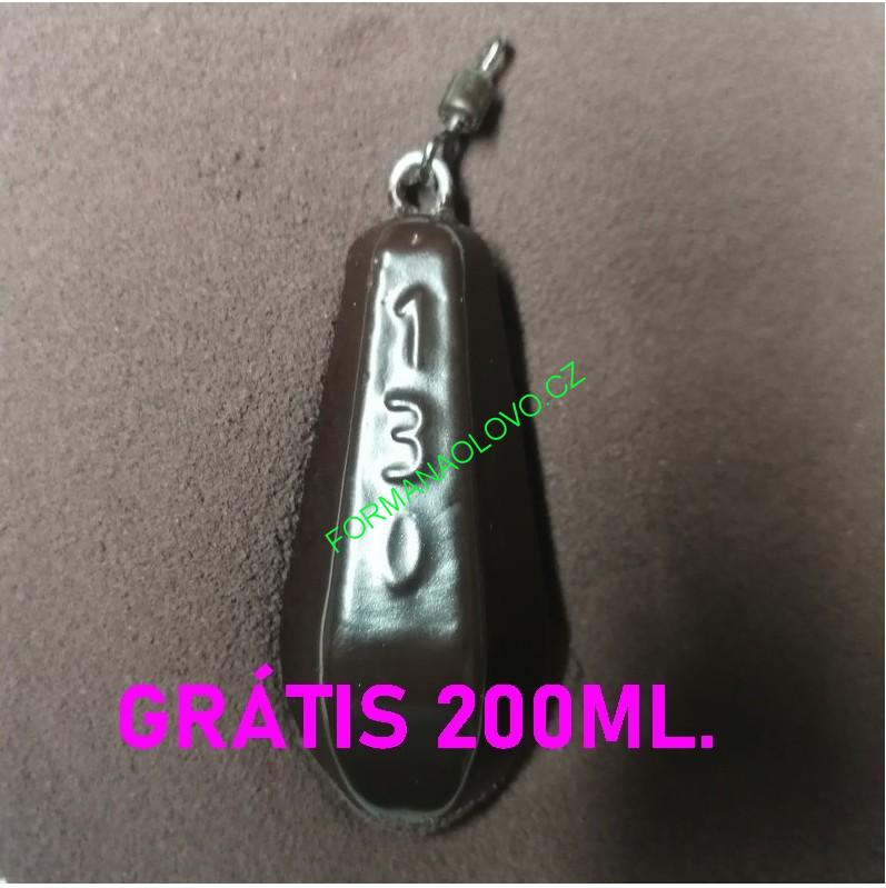 FORMA NA OLOVO HRUŠKA 80,90,100,120G+GUMOVÁ BARVA 200ML.GRÁTIS
