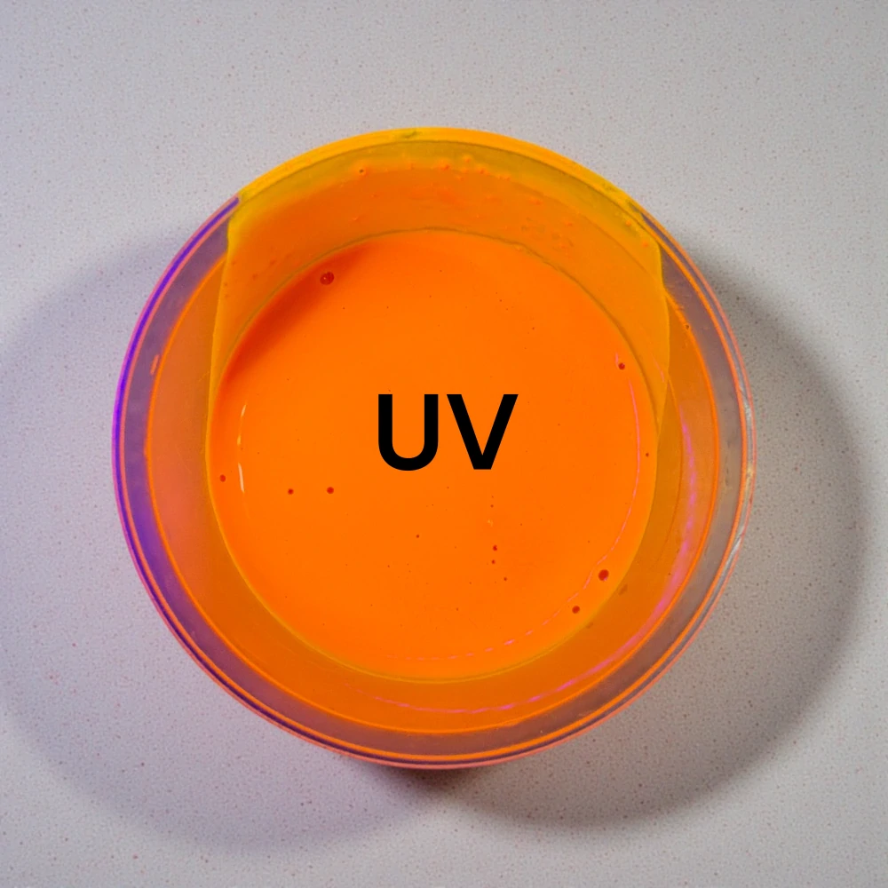 RYVALURES-SOFTBAIT PAINT FLUO UV ORANGE/YELLOW 30ML.