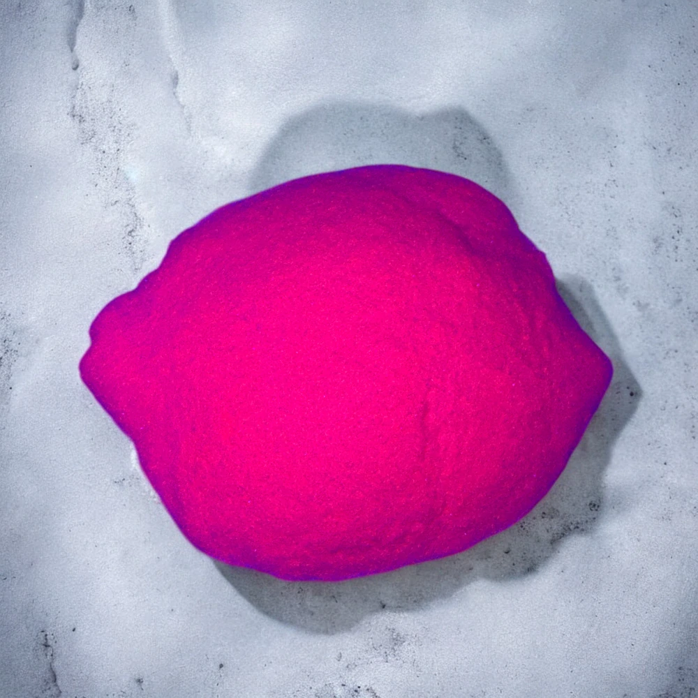 RYVALURES-GUMOVÁ BARVA NA JIGOVÉ HLAVY SUPER UV RED GLITER