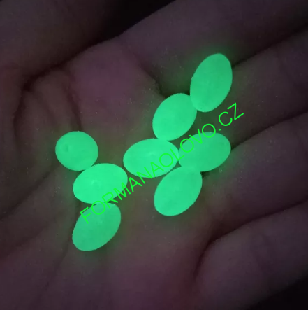 FLUO GUMOVÝ STOPER OVÁL 6X10-50KS 