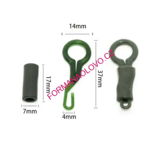 RYVAFISHING-BACK LEAD CLIPS 100KS
