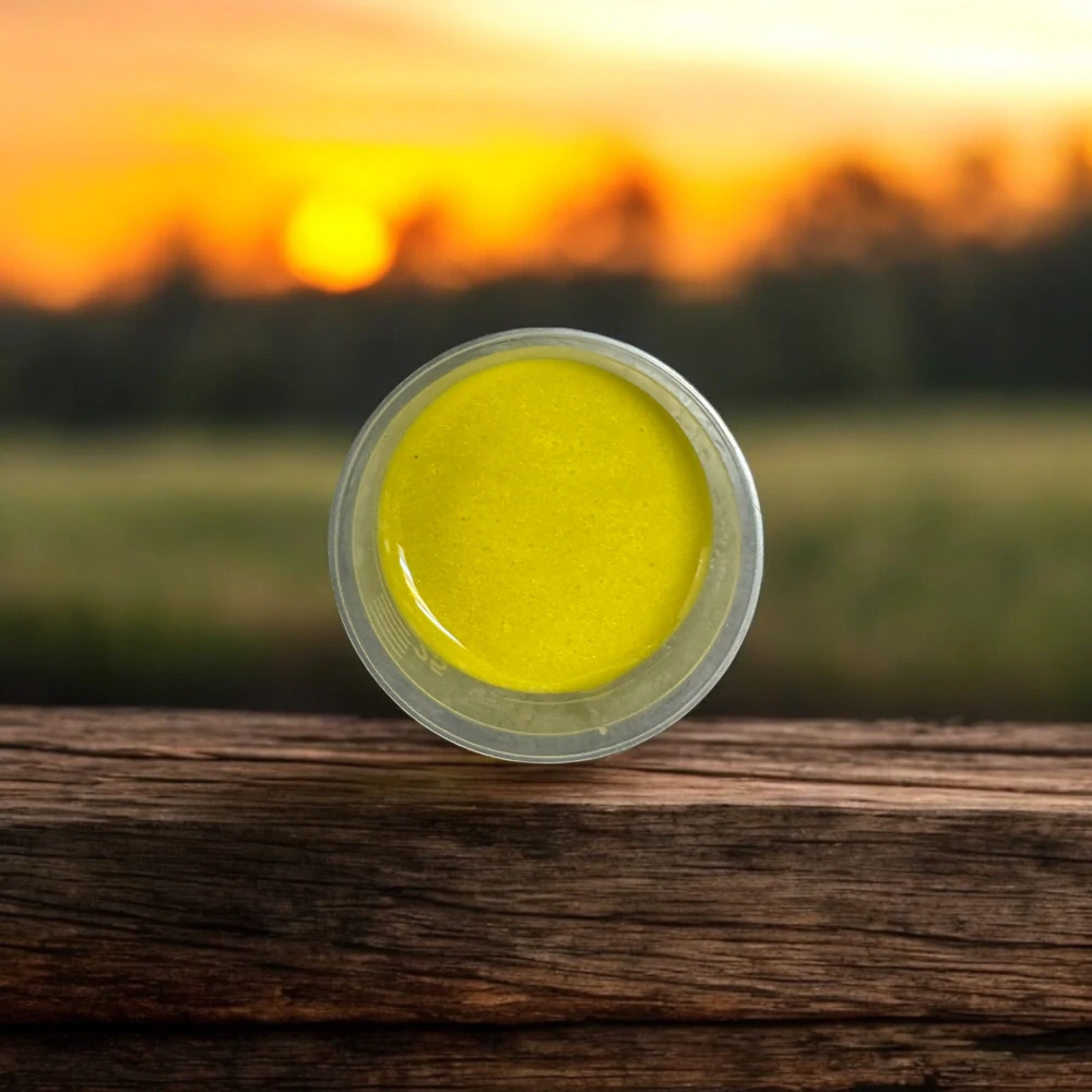 RYVALURES PLASTISOL COLOR PEARL GOLD YELLOW 30ML.