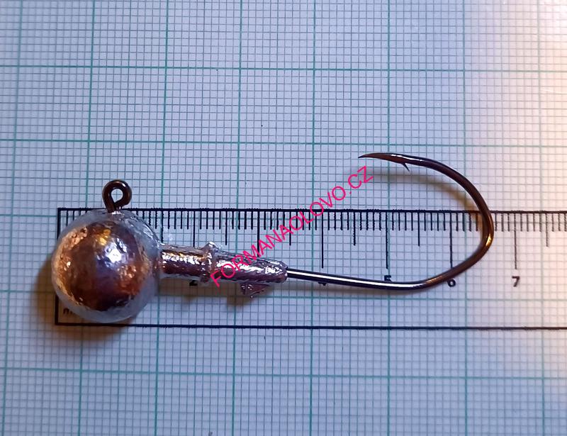 JIGOVÁ VLÁČECÍ HLAVA BARACUDA JIG 18G-2/0 5KS