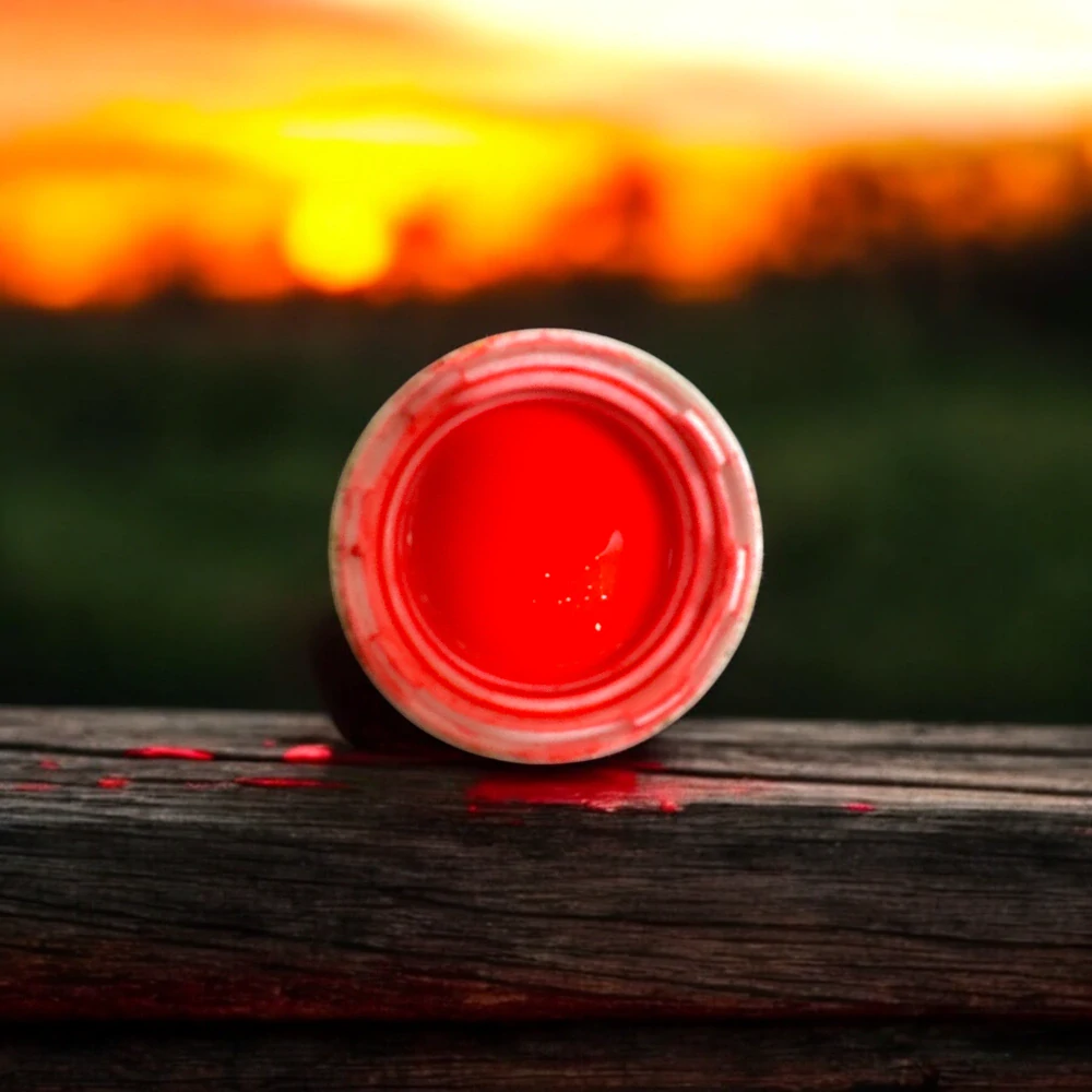 RYVALURES-PLASTISOL COLOR FLUO UV RED 30ML.