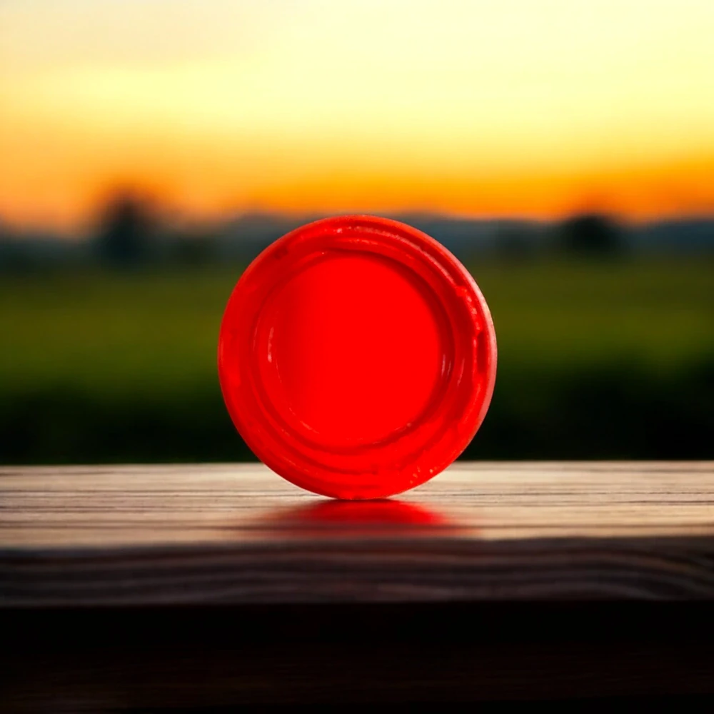 RYVALURES-PLASTISOL COLOR FLUO UV JAPANESE RED 30ML.