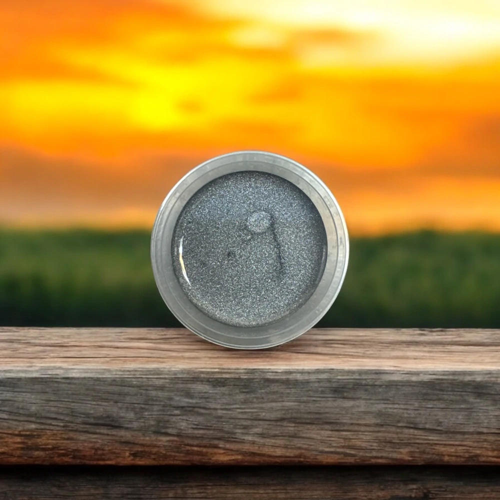 RYVALURES PLASTISOL COLOR PEARL SILVER BLACK 30ML.