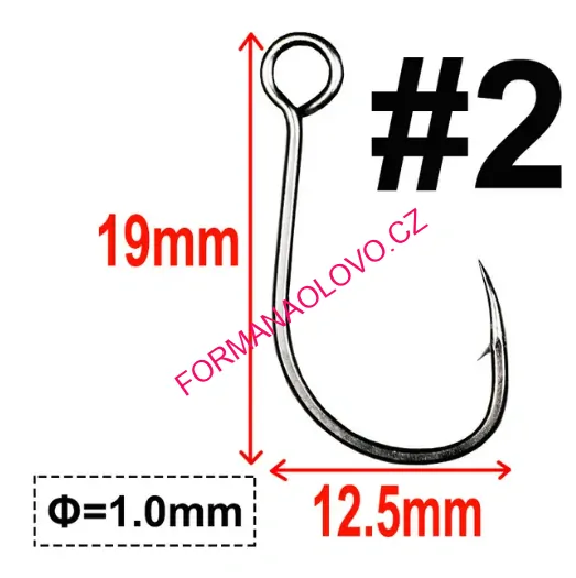 KUMHO JEDNOHÁČKY NA WOBLERY A PLANDAVKY VEL.2-10KS
