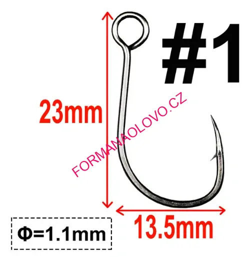 KUMHO JEDNOHÁČKY NA WOBLERY A PLANDAVKY VEL.1-10KS