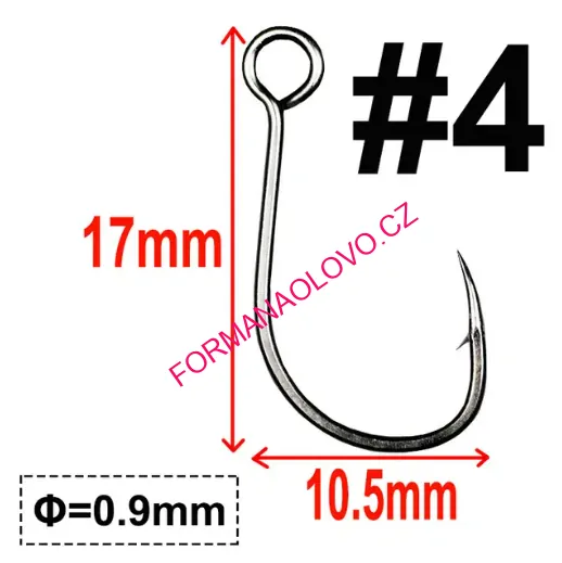 KUMHO JEDNOHÁČKY NA WOBLERY A PLANDAVKY VEL.4-10KS