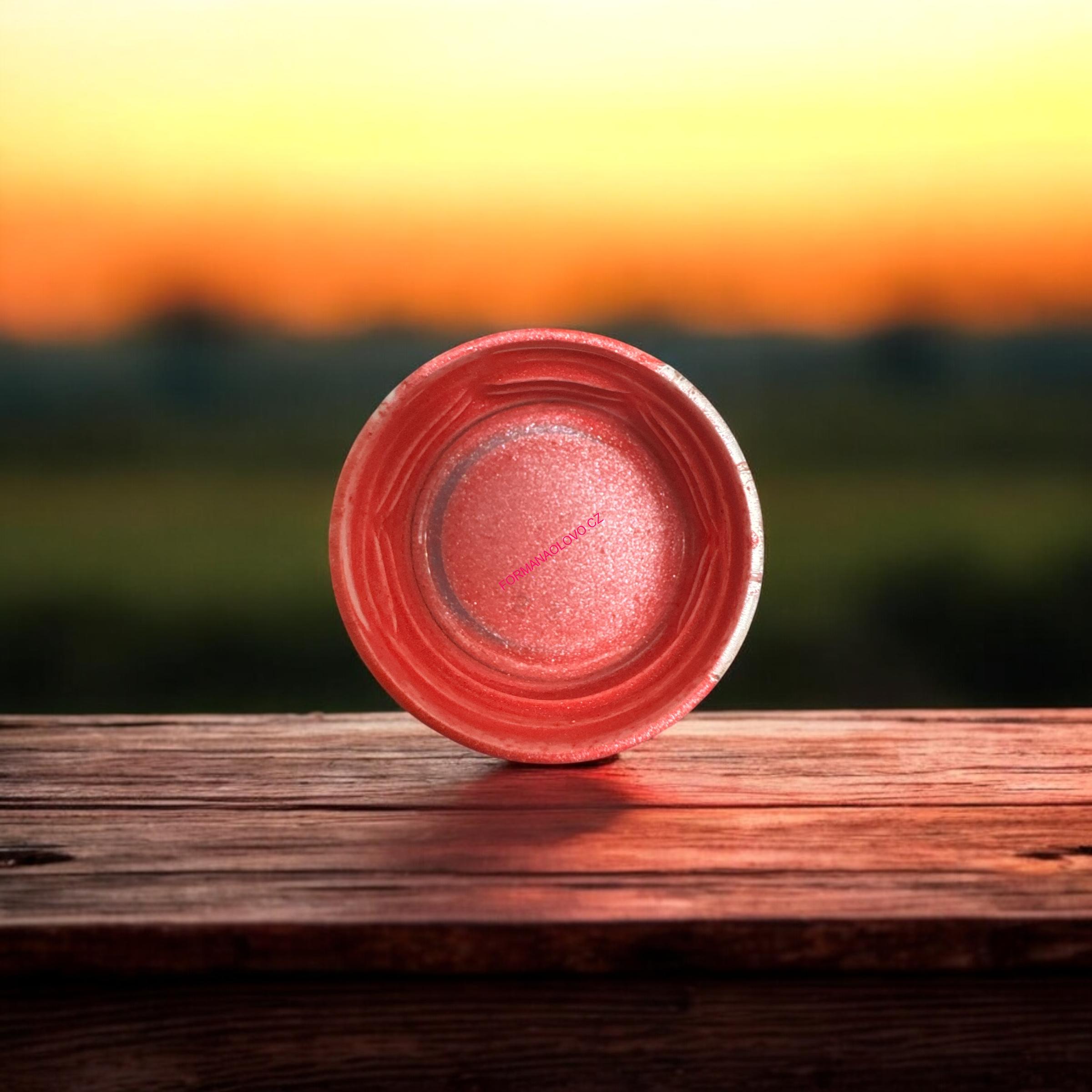 RYVALURES PLASTISOL COLOR PEARL PINK-RED 30ML.