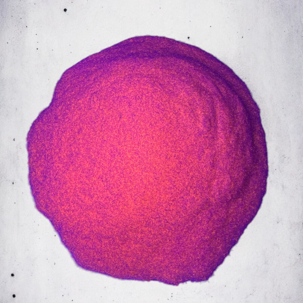 RYVALURES-GUMOVÁ BARVA NA JIGOVÉ HLAVY SUPER UV ORANGE GLITER