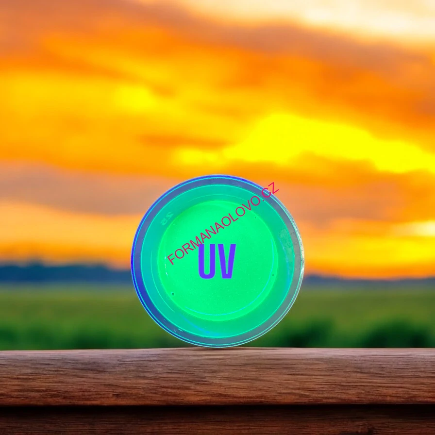 RYVALURES-SOFTBAIT PAINT UV LIME GREEN 30ML.