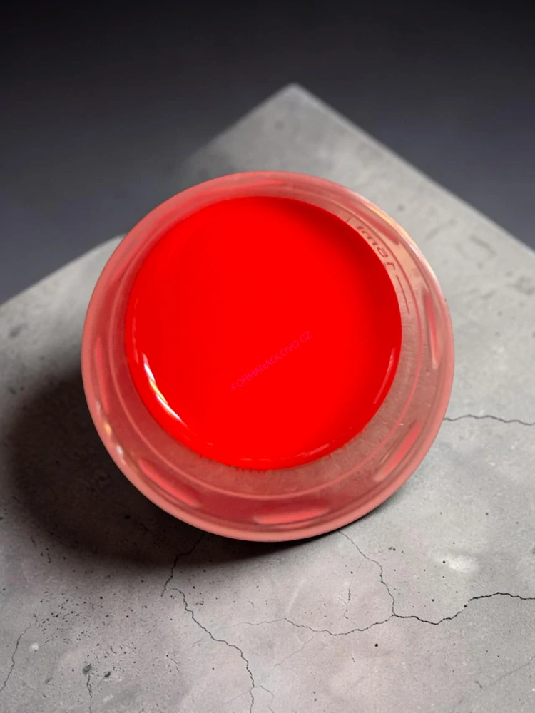 RYVALURES PLASTISOL COLOR NEON UV ROUGE BRILLANT 30ML.