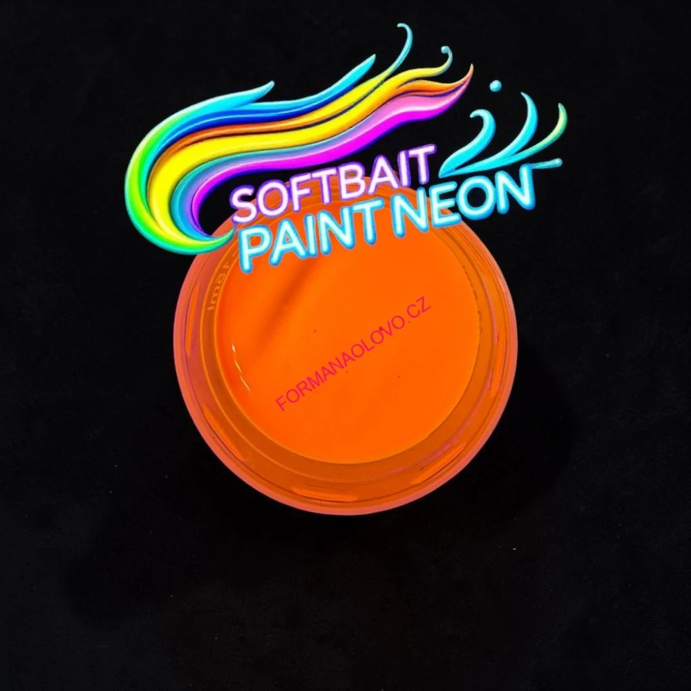 RYVALURES-SOFTBAIT PAINT NEON ORANGE 30ML.