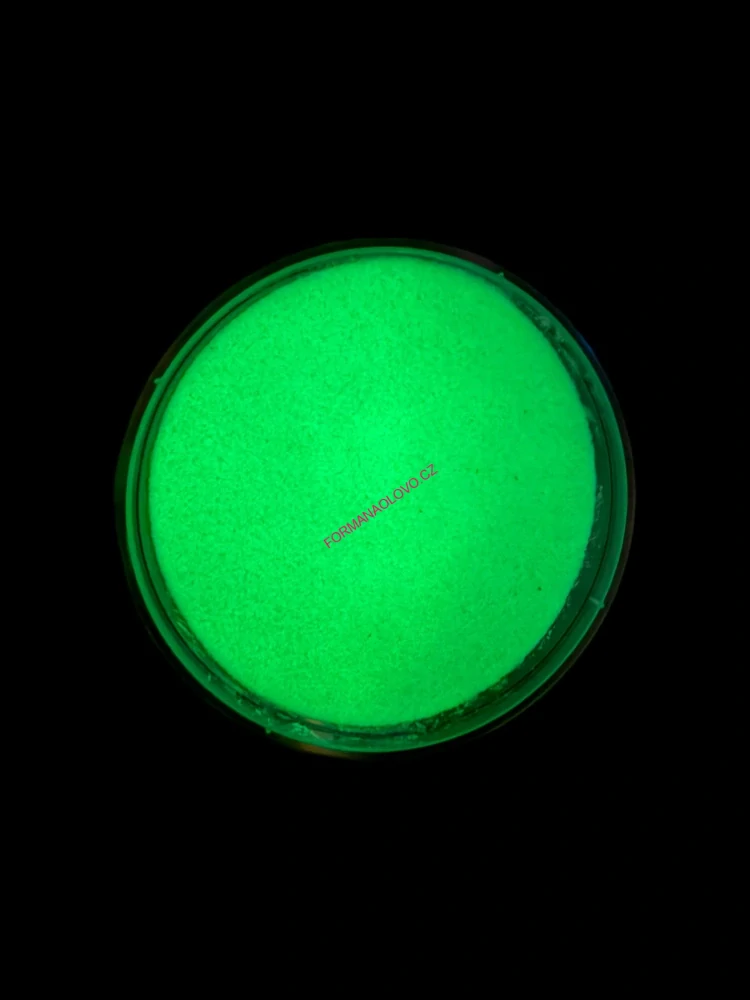 RyvaLures gumová svítící barva na olovo 80g – Green Light (Vrchní)