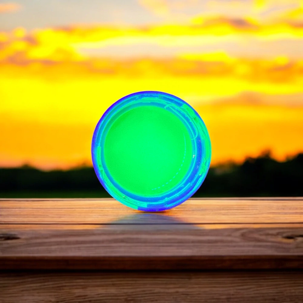 RYVALURES-SOFTBAIT PAINT FLUO UV LIGHT GREEN 30ML.