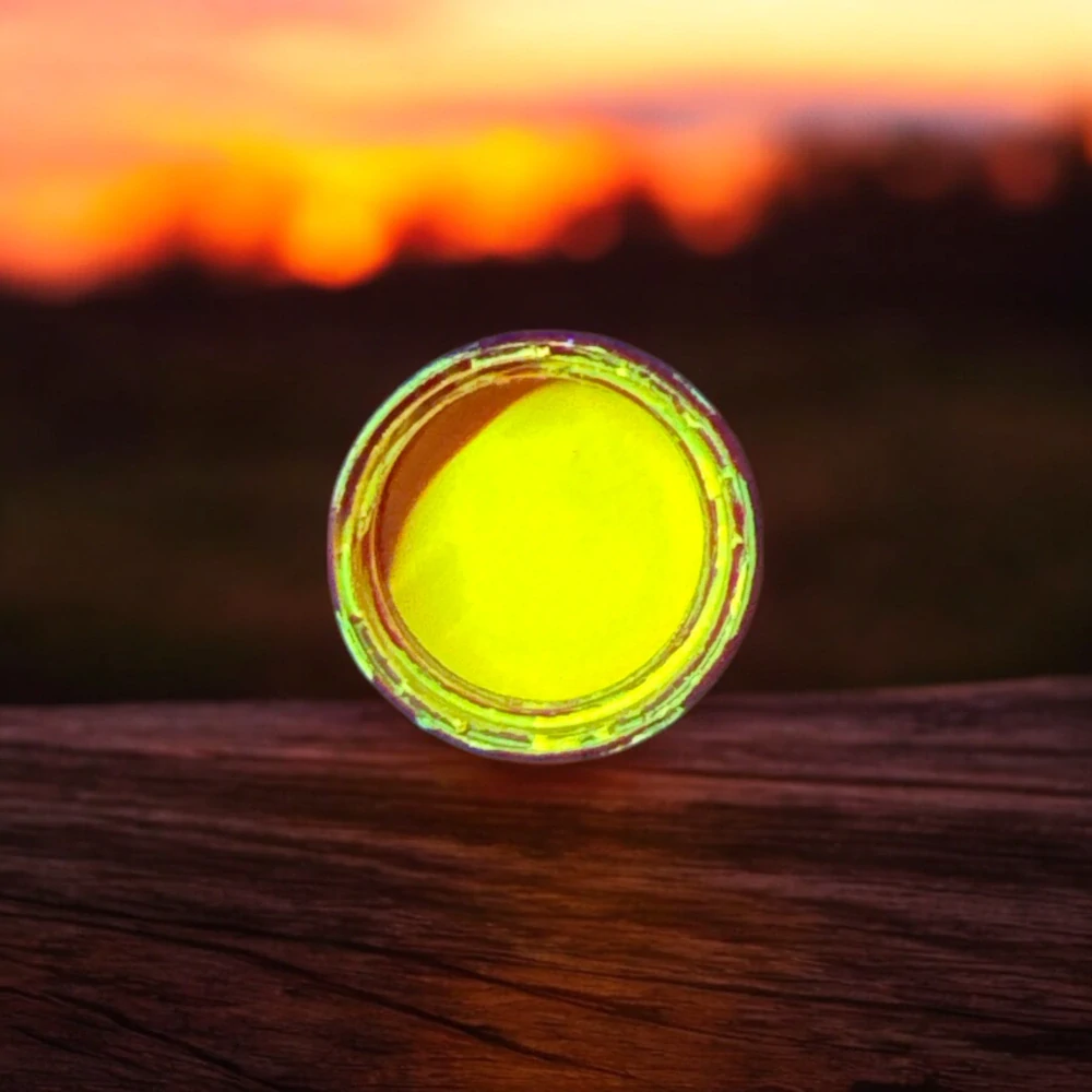 RYVALURES PLASTISOL COLOR FLUO UV SUNNY YELLOW 30ML.