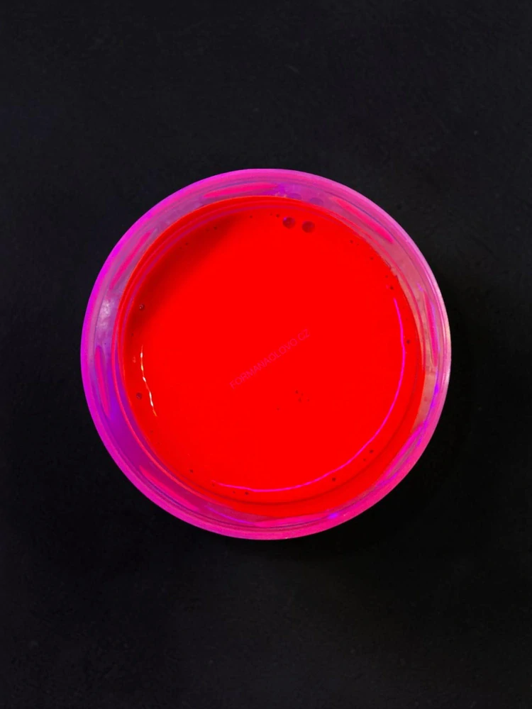 RYVALURES PLASTISOL COLOR NEON UV RED BRILLANT 500ML.