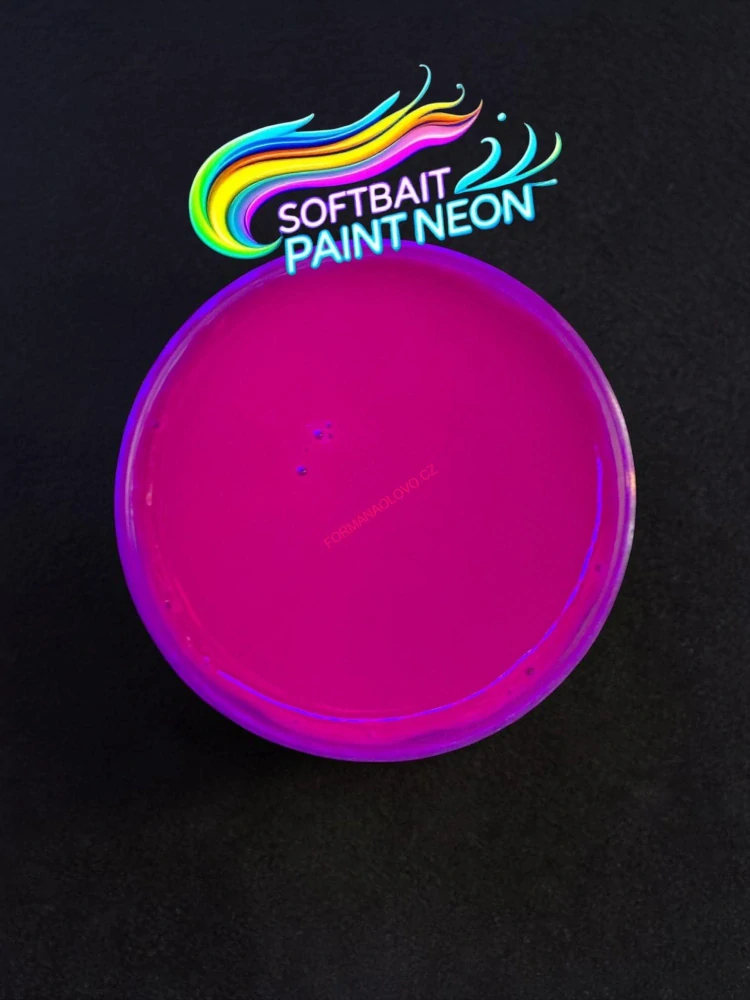 RYVALURES-SOFTBAIT PAINT UV NEON PURPLE 30ML.