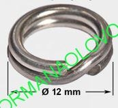 KROUŽEK PEVNOSTNÍ ROSCO 100KS 12MM/50KG