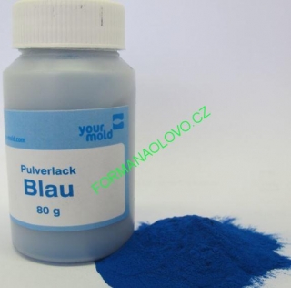 PRÁŠKOVÁ BARVA POLYURETANOVÁ BLUE 1000G
