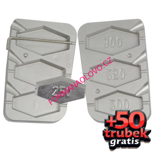 FORMA PLACKA IN-LINE 200,250,300G+50 TRUBIČEK GRÁTIS
