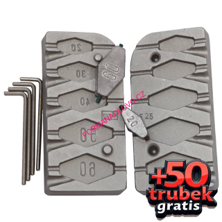 FORMA NA OLOVO PLACKA 20,30,40,50,60G+TRUBIČKY 3MM GRÁTIS 50KS