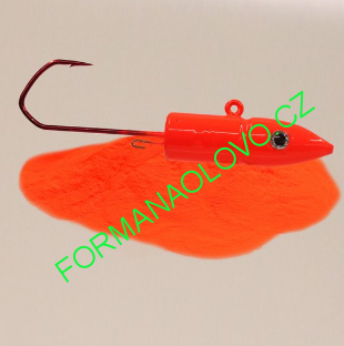 PRÁŠKOVÁ BARVA POLYURETANOVÁ NEON-UV ORANGE 80G