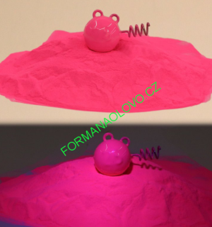 PRÁŠKOVÁ BARVA POLYURETANOVÁ NEON UV PINK 80G