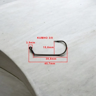 KUMHO-JIGOVÝ HÁČEK 60° VEL.3/0-10KS 