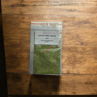 RYVALURES-GLITR OLIVE GREEN 0,2MM-10G