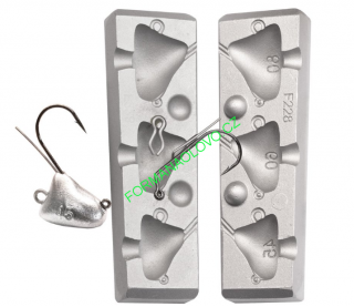 VLÁČECÍ FORMA SPIN JIG TENYA 45,60,80G
