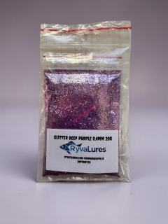 RYVALURES-GLITER DEEP PURPLE 0,4MM-20G