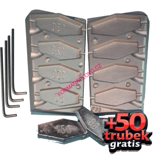 FORMA NA OLŮVKA 80,100,120,150G +50 TRUBIČEK GRÁTIS