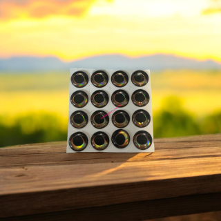 SAMOLEPÍCÍ 3D OČI EARTH 10MM-20KS 