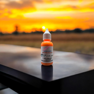 RYVALURES PLASTISOL COLOR FLUO ORANGE-YELLOW 30ML.