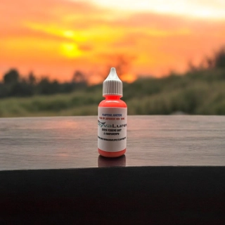 RYVALURES-PLASTISOL COLOR FLUO UV JAPANESE RED 30ML.