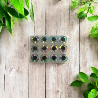 2D OČI SILVER 15MM-16KS 