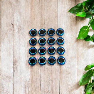 3D OČI BLUE PEARL 6MM-20KS