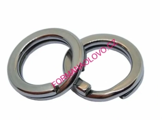 RYVAFISHING-RYBÁŘSKÉ PEVNOSTNÍ KROUŽKY VEL.5,5MM-50KS 