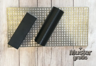FEEDEROVÝ PLECH 20KS 200X95MM+MUSTER K OHÝBÁNÍ PLECHŮ ZDARMA 